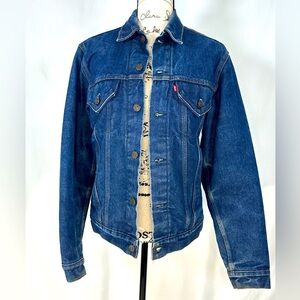 Vintage Levi’s Jean Jacket 71506 Type III Trucker 80’s Denim Western Size 36